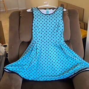 Polkadot sleeveless dress